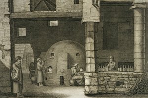 Glasflaskemakaren, från volym II Arts and Trades i "Description of Egypt", publicerad på order av Napoleon, 1822.